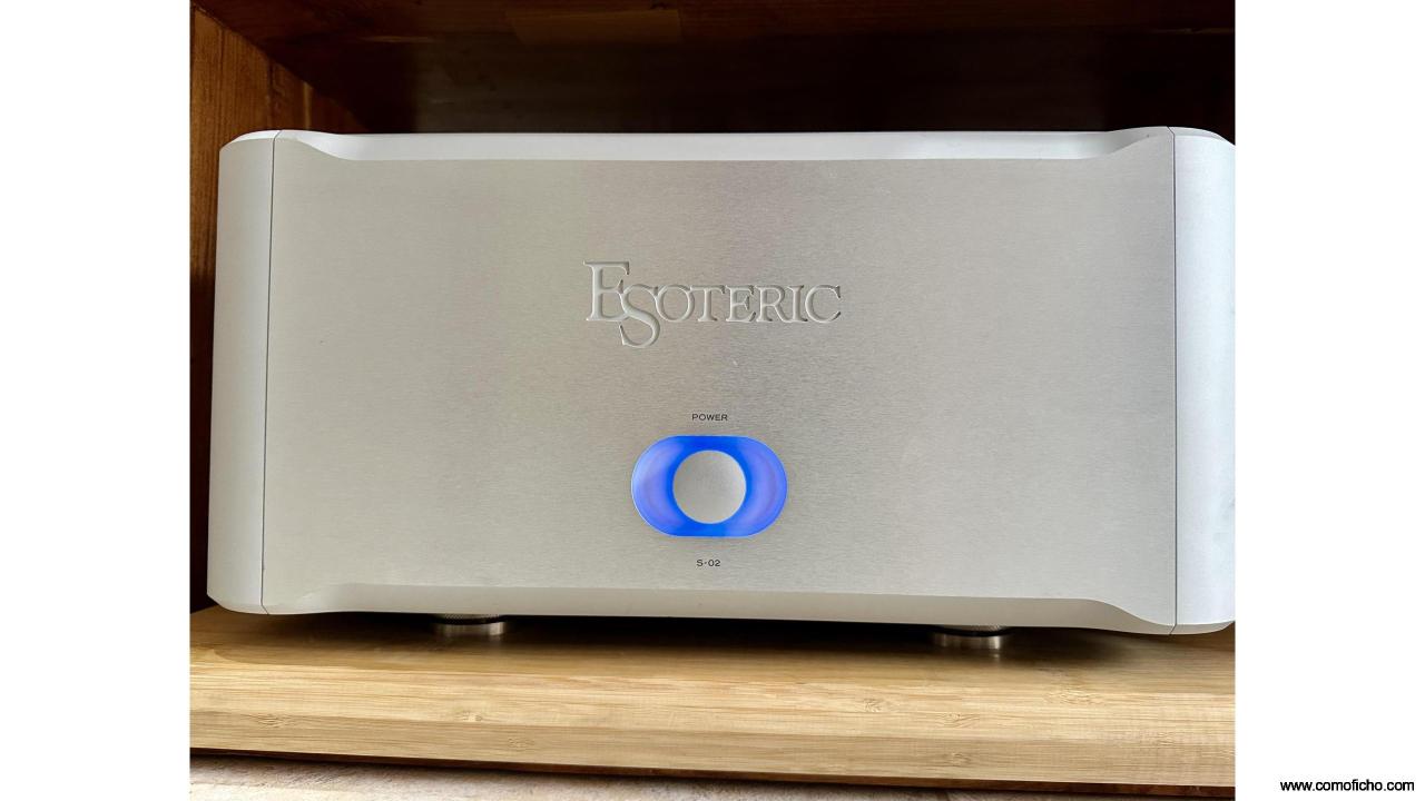 Esoteric S-02 Etapa estéreo de referencia
