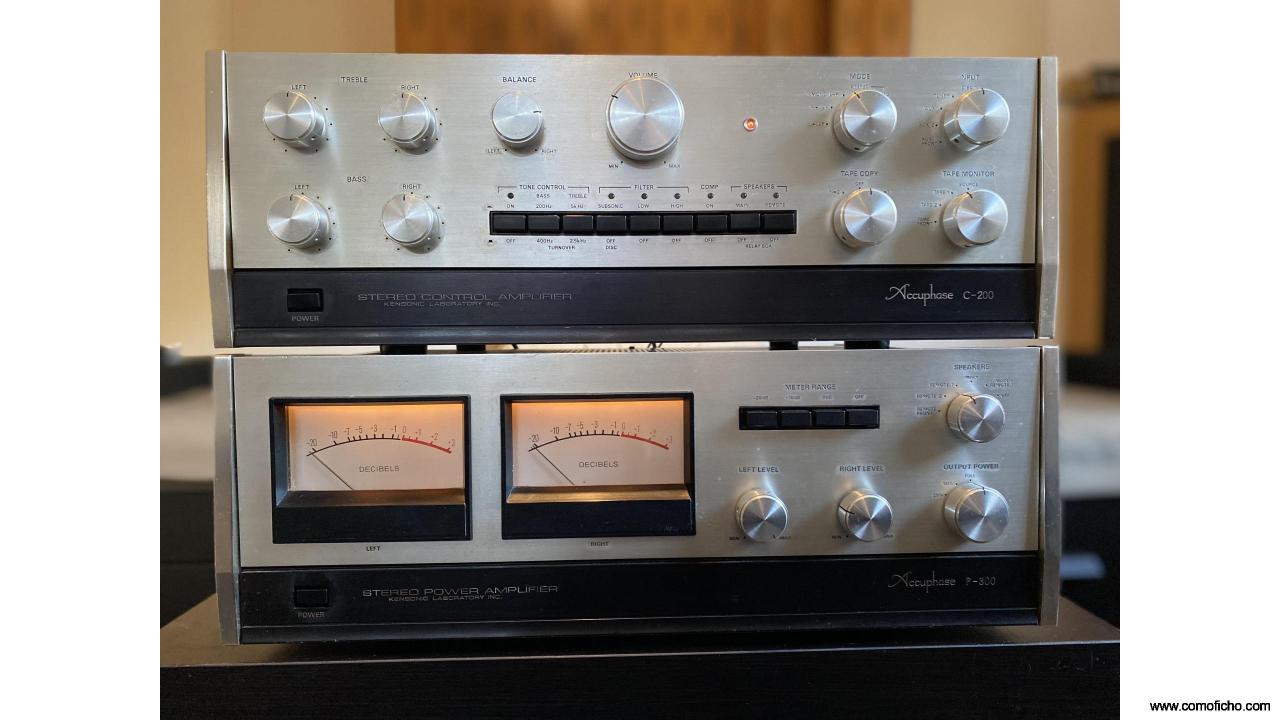 Accuphase C-200 + P-300