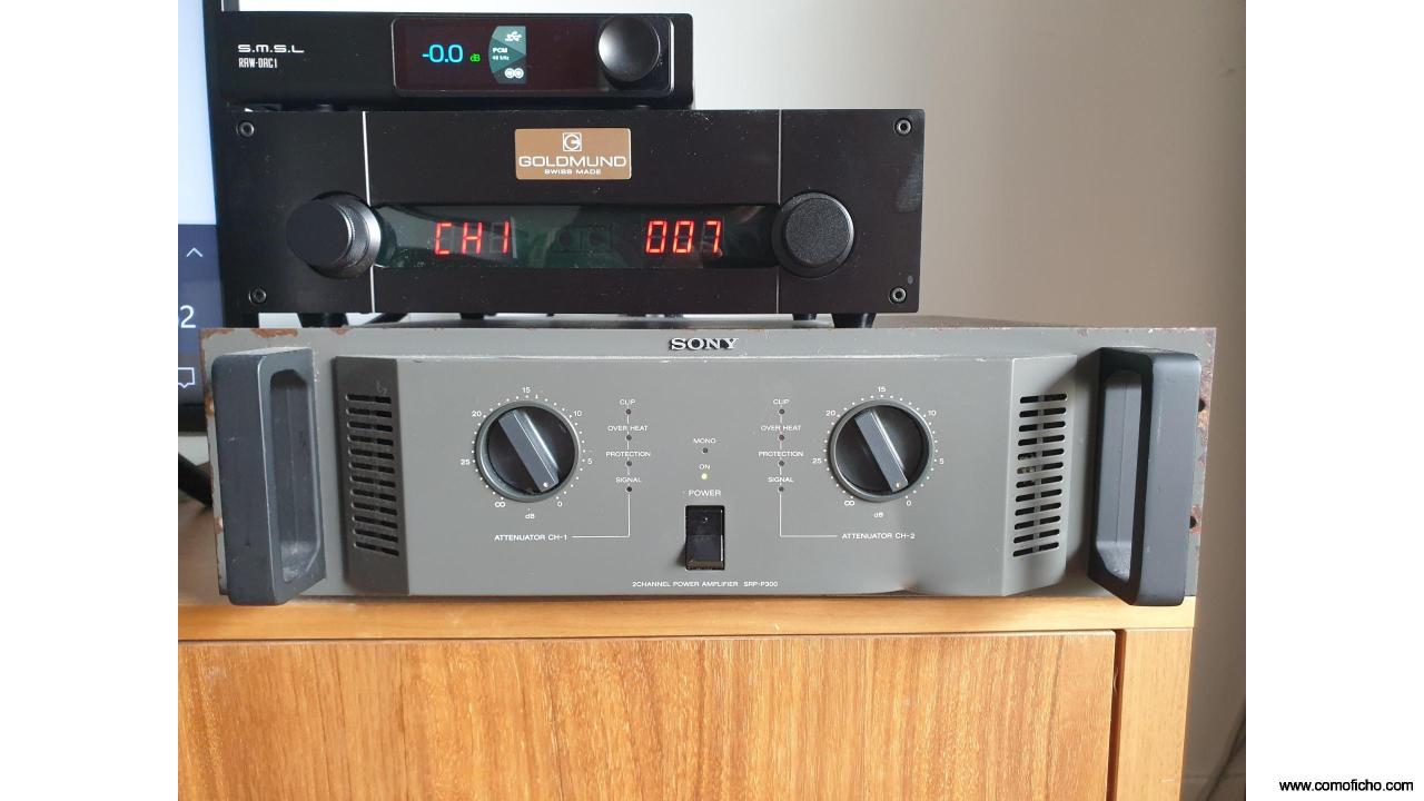 Etapa de potencia SONY SRP-P300