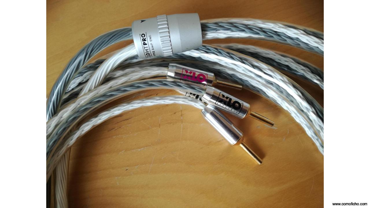 Cable altavoces XLO HT PRO 3 Metros.Bi-wire.AWG 9=6,5mm.