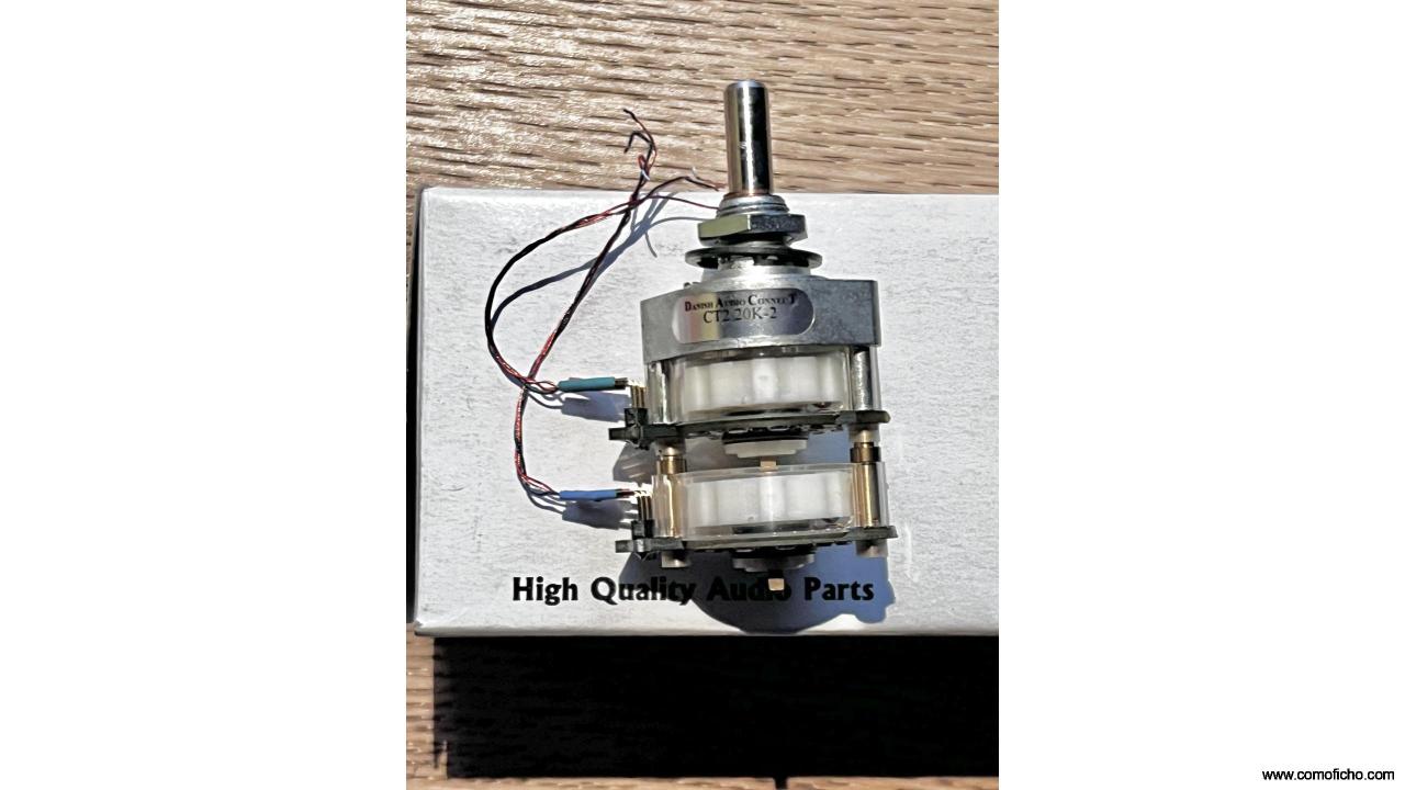 POTENCIOMETRO DACT - CT2 20K STEREO - 20kOhm