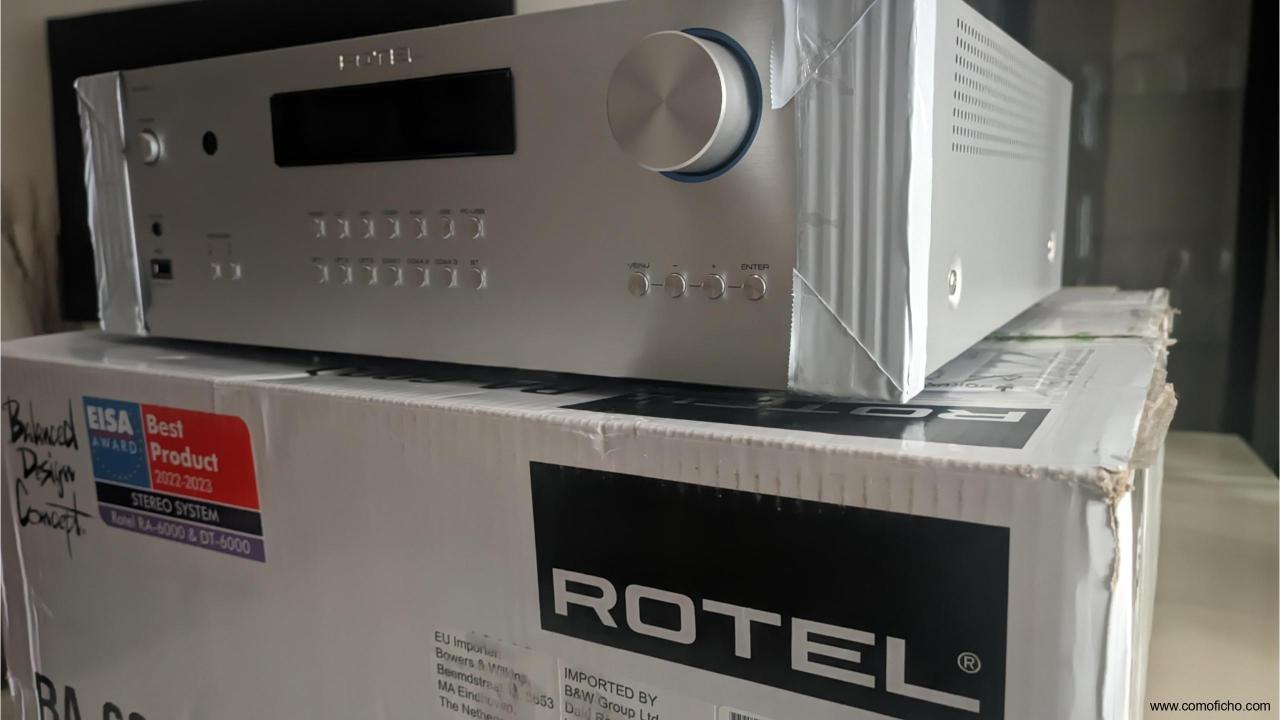 Rotel RA-6000S   Edicion Especial 60 aniversario