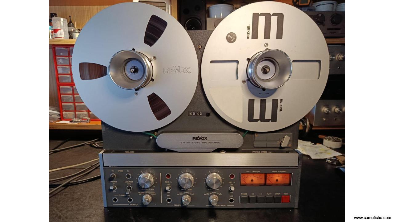 REEL TO REEL REVOX B 77 MKII
