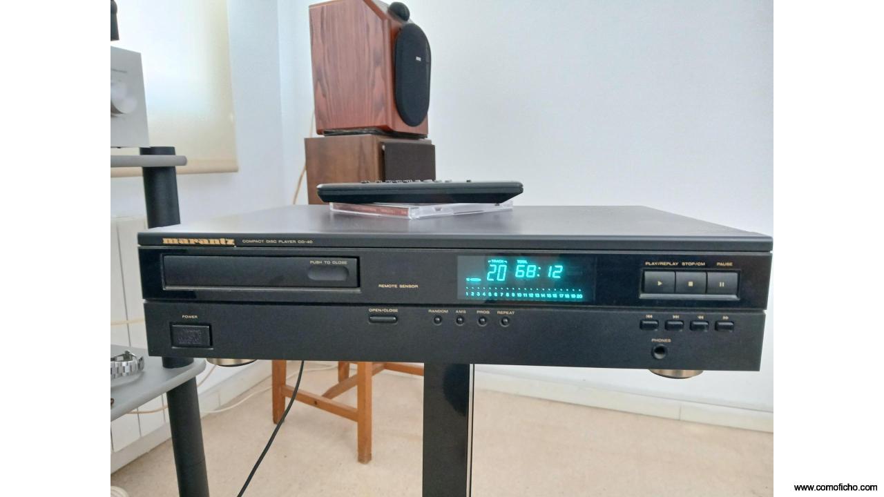 Reproductor Marantz Cd40