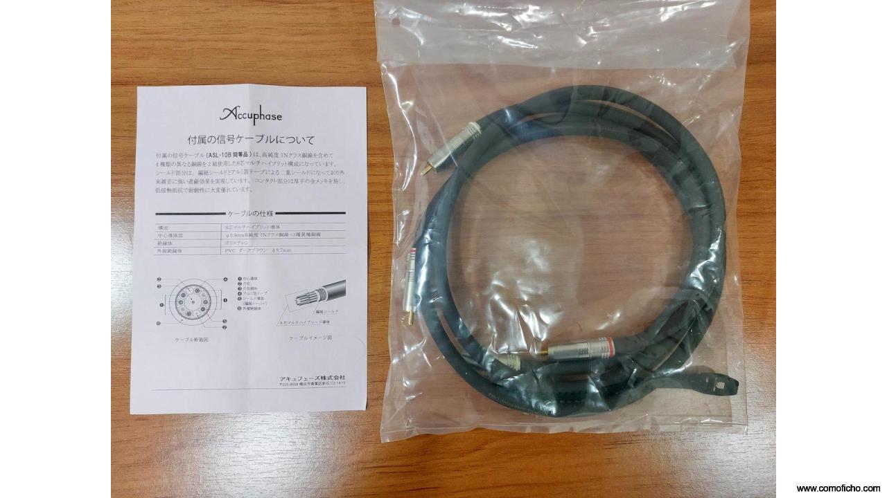 ACCUPHASE ASL-10B CABLE 1,0m