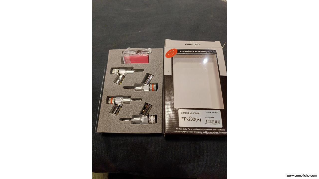 Furutech  Fp-202R Bananas cable altavoz