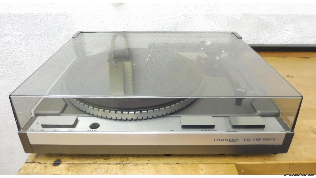 Giradiscos Thorens TD 115 MK II