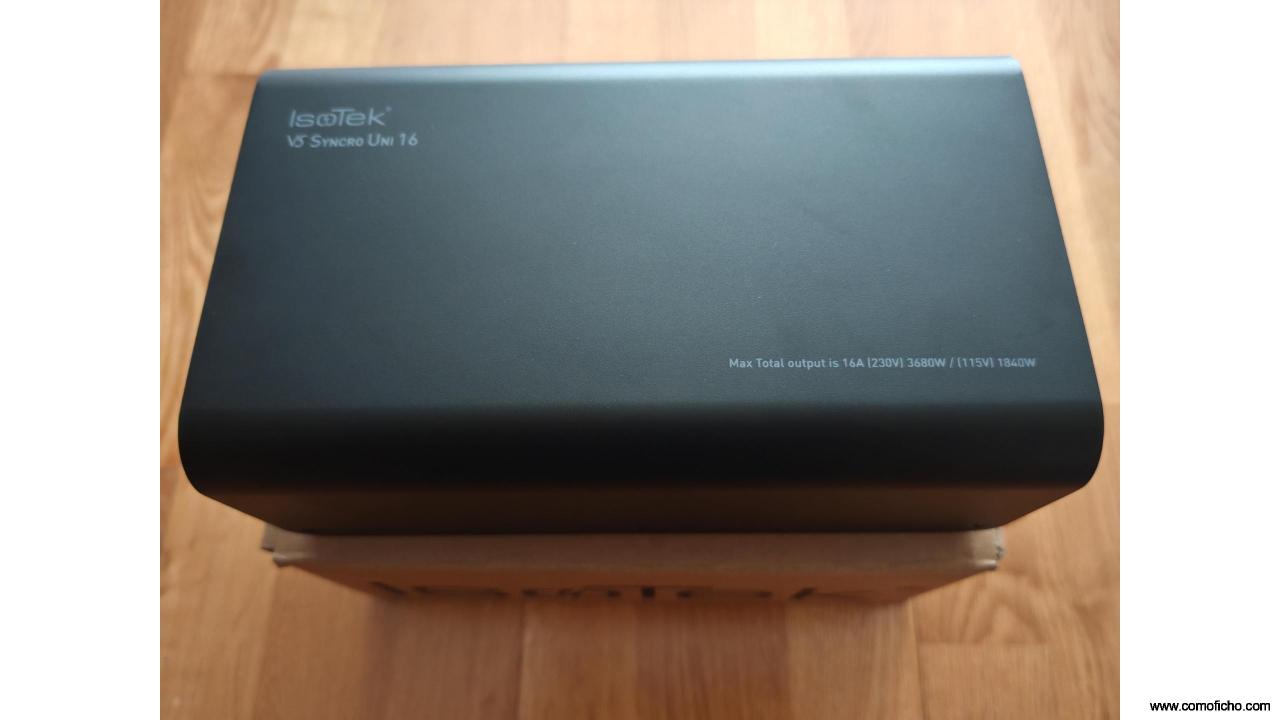 Filtro de red Isotek V5 Syncro Uni 16