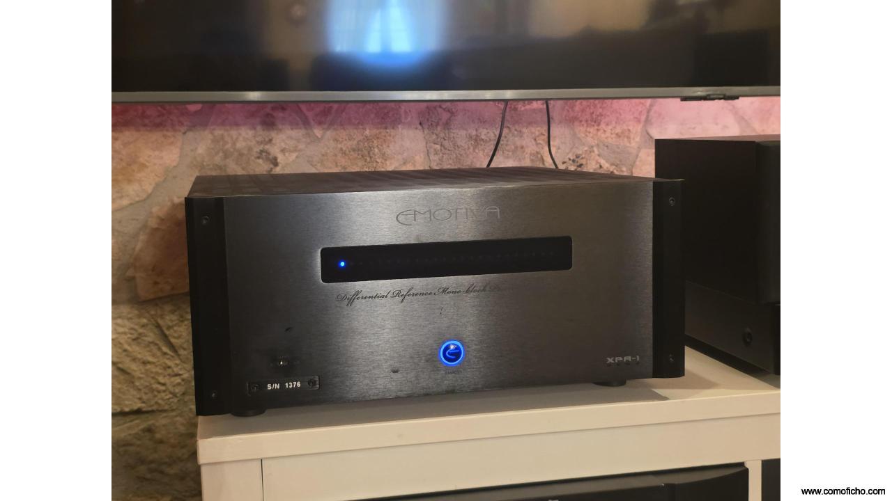 Conjunto monofonico Emotiva XPR-1 gen2 + previo Xbas pt100