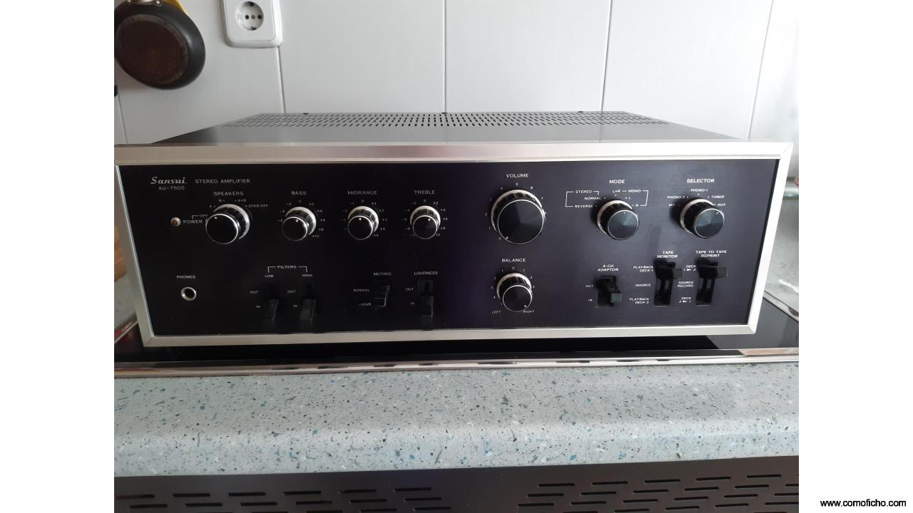 Amplificador Sansui AU-7500