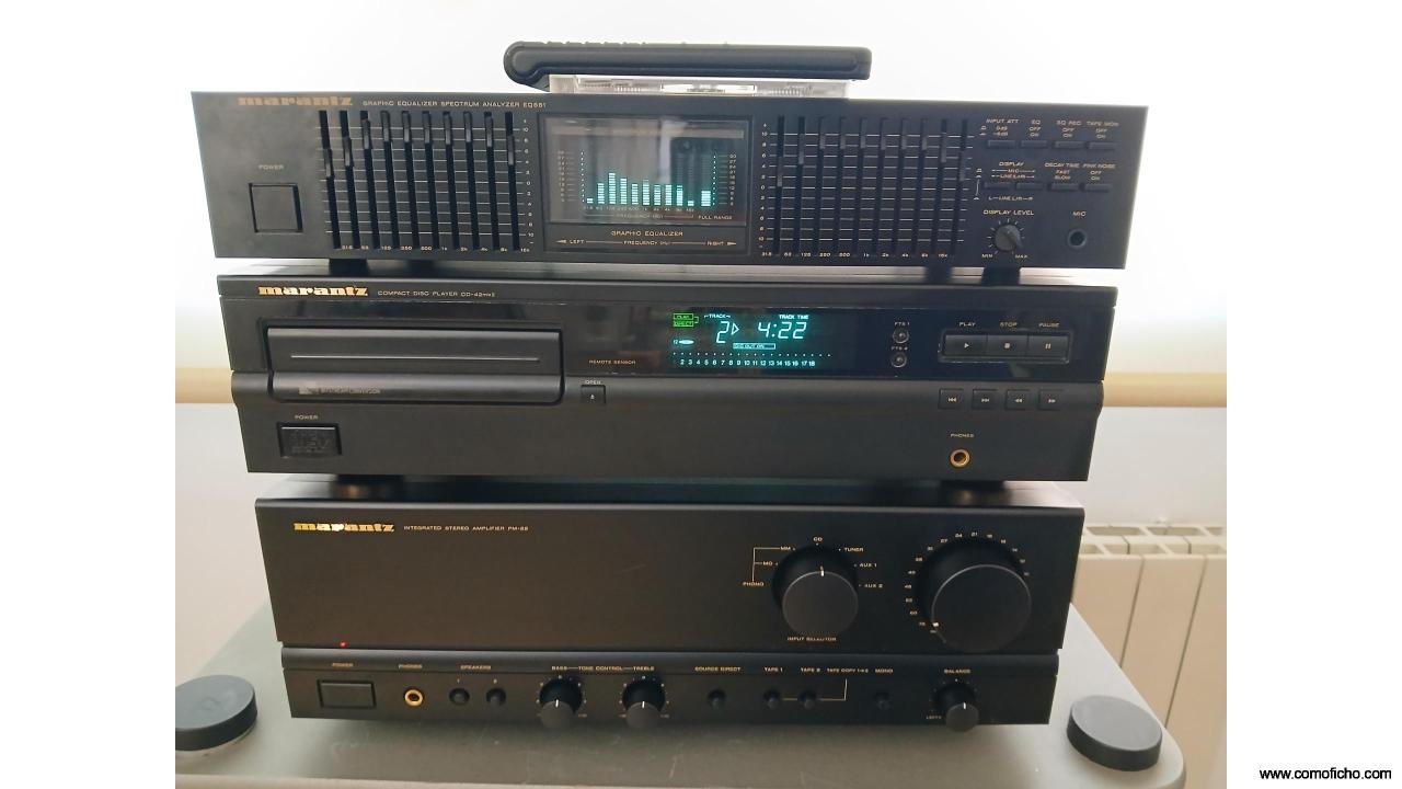 Equipo de musica Marantz