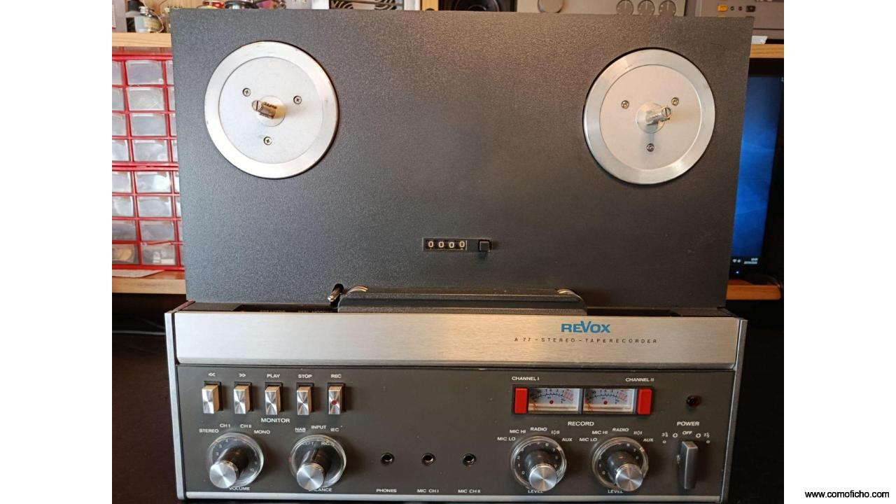 Magnetófono Revox A77 MKIII