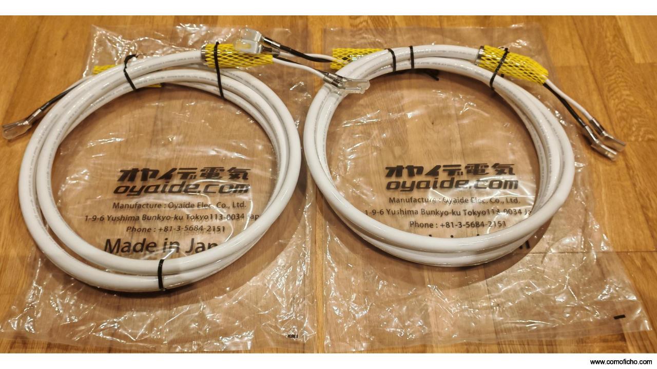 Cables de altavoz Oyaide Tunami II SP-Y V2, 2 x 3m