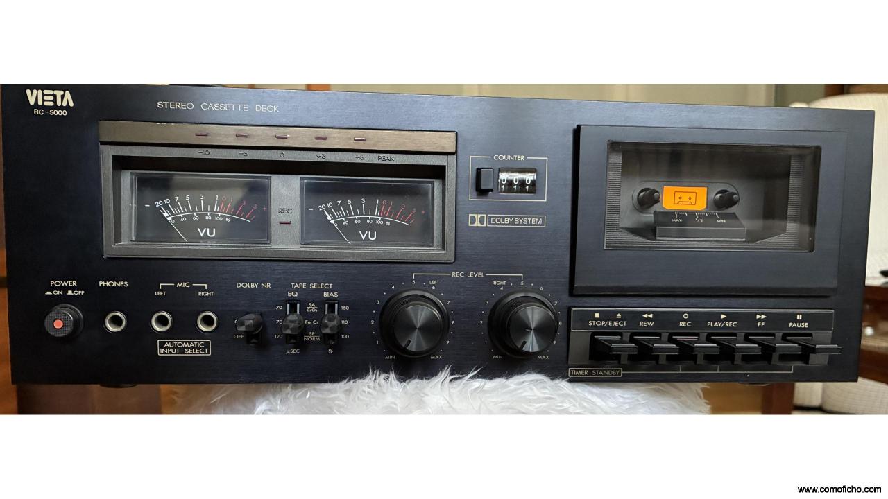 Cassette Deck Vieta RC-5000