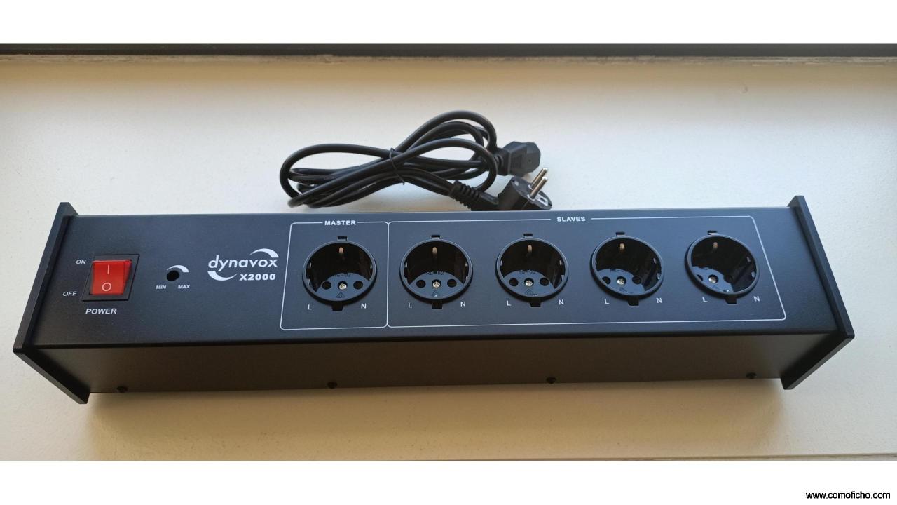 Regleta Hi-Fi Dynavox X2000