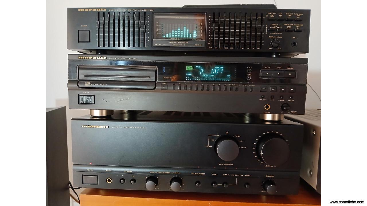 Equipo de nusica Marantz