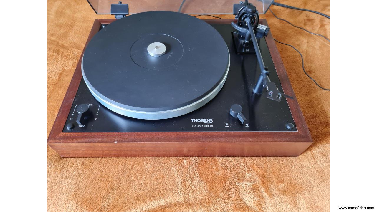 Giradiscos Thorens TD 160 S  MK IV año 1987