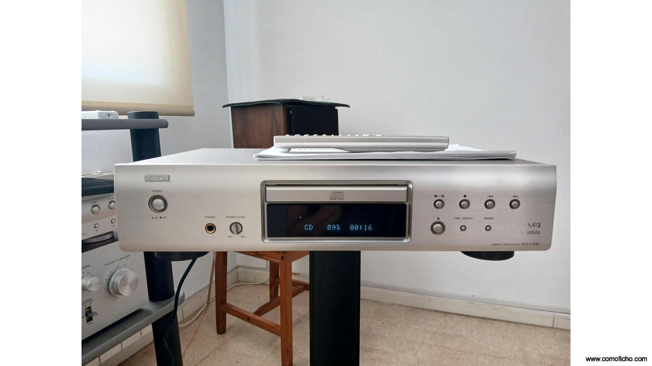 Reproductor cds Denon dcd510ae