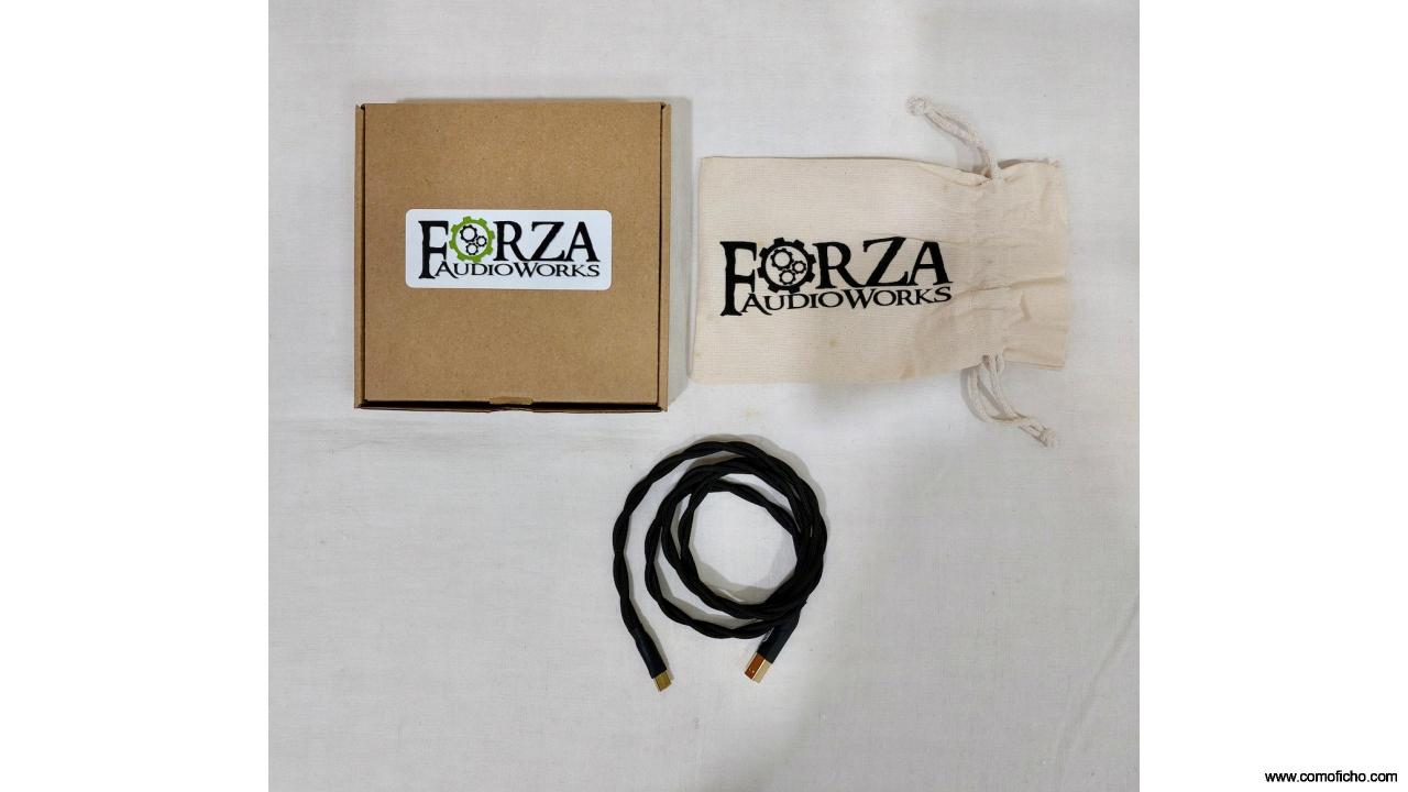 FORZA AUDIOWORKS CABLE USB C-B de 1,0m