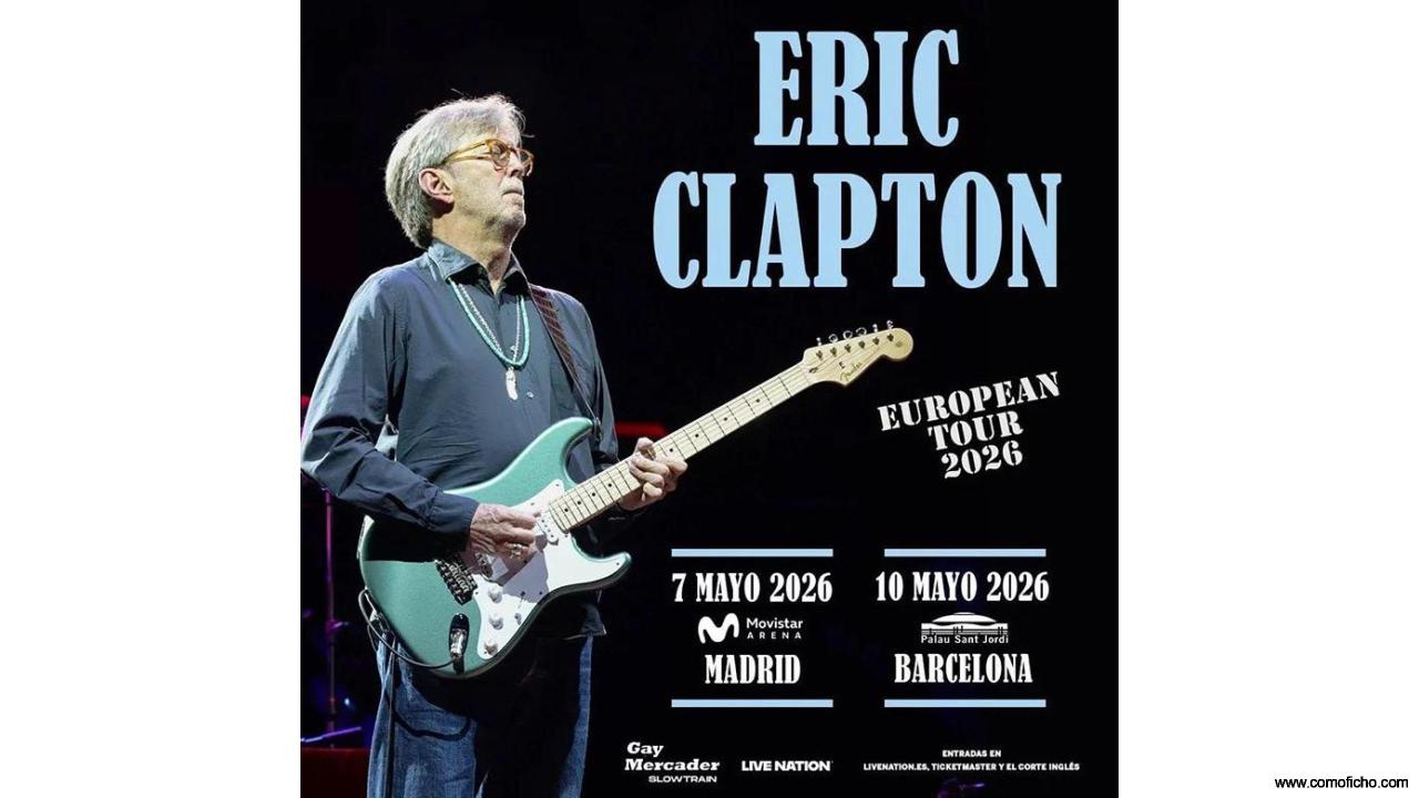 VENDO dos entradas Eric Clapton Madrid 7 mayo