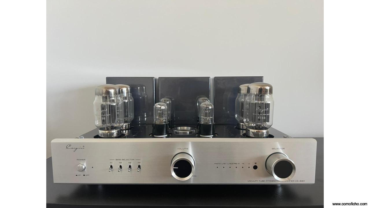 Cayin CS-88A, menos de 50h, impecable con garantía y embalaje original