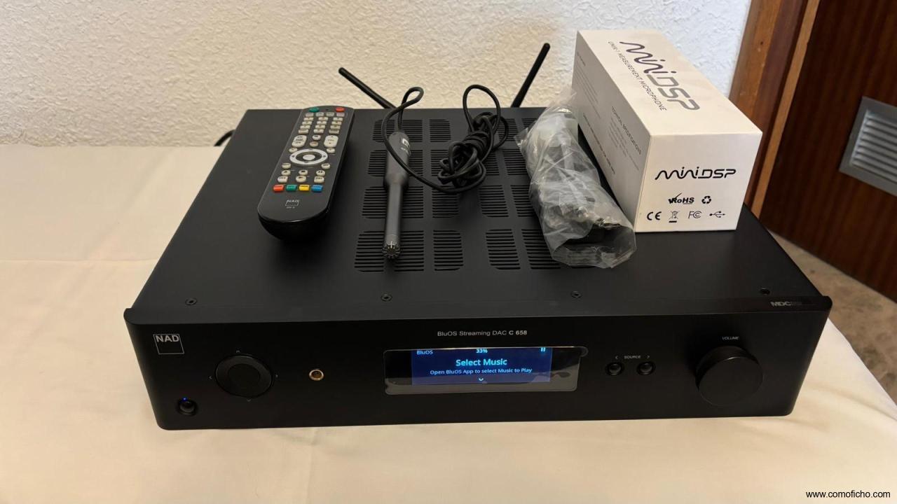 NAD C 658 STREAMER/PREVIO DIRAC LIVE FULL