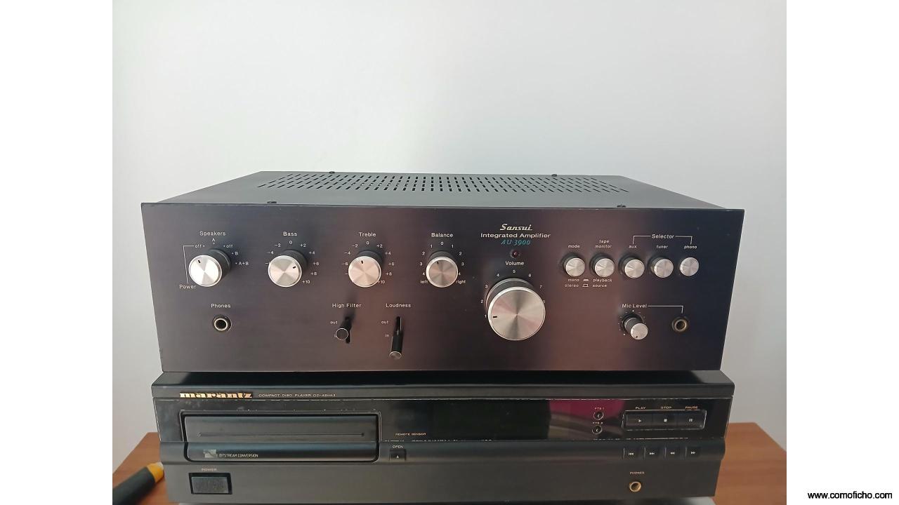 Amplificador Sansui Au3900
