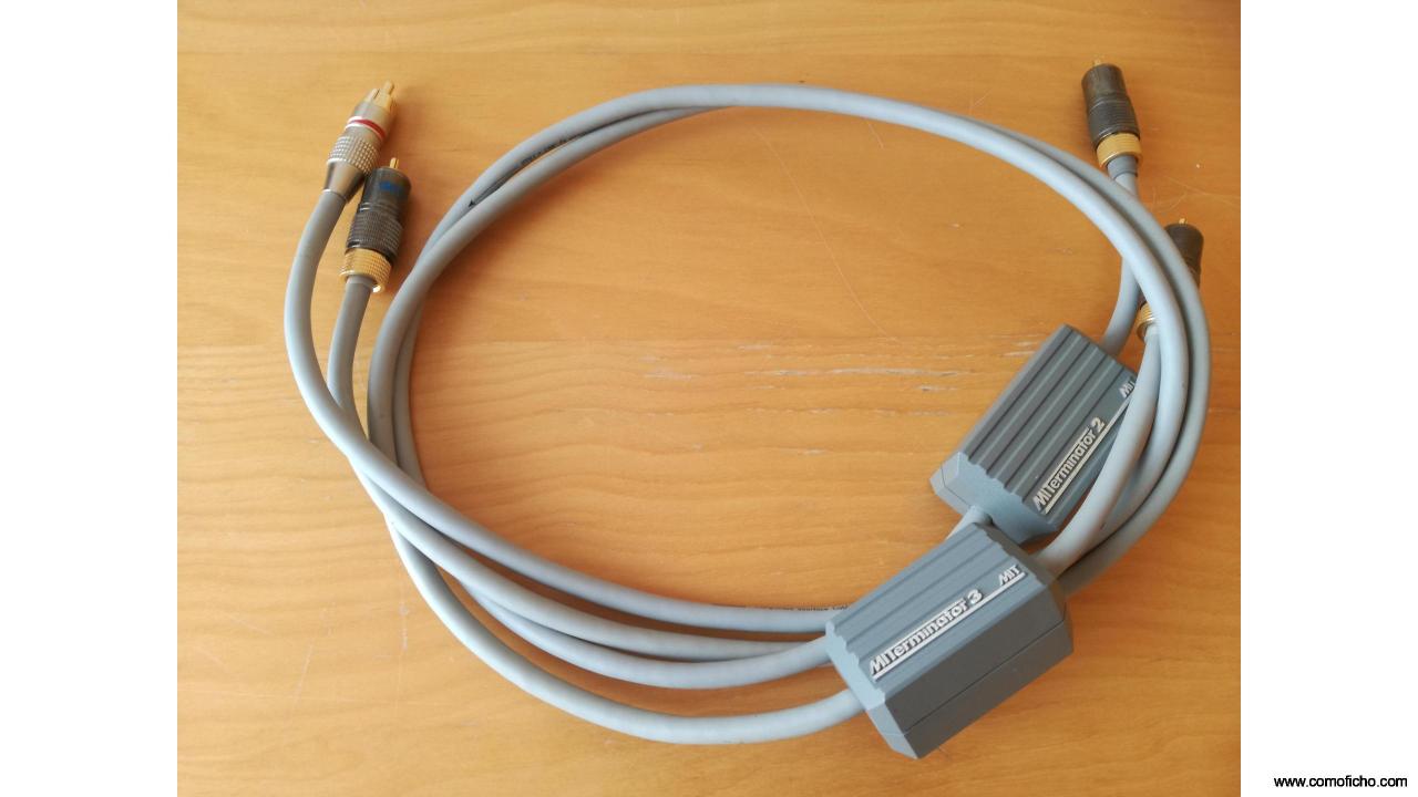 Pareja de Cables RCA MIT TERMINATOR 2 y 3