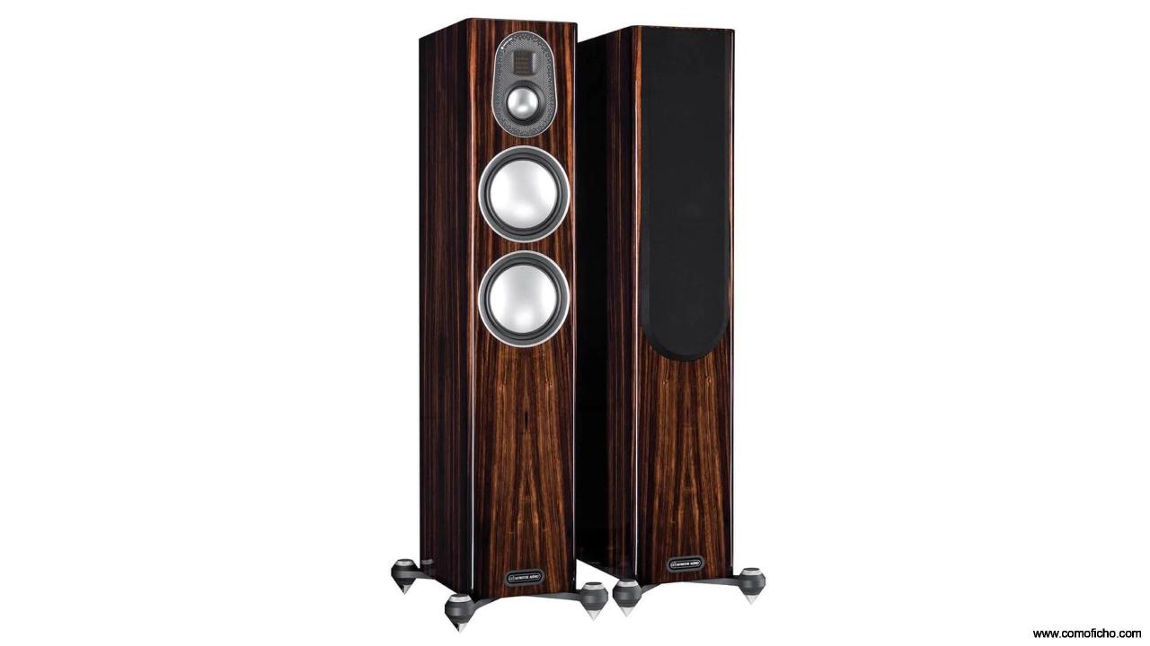 Monitor Audio Gold 200 5G Piano Ebony — Comprados 10/2024, garantía hasta 2029