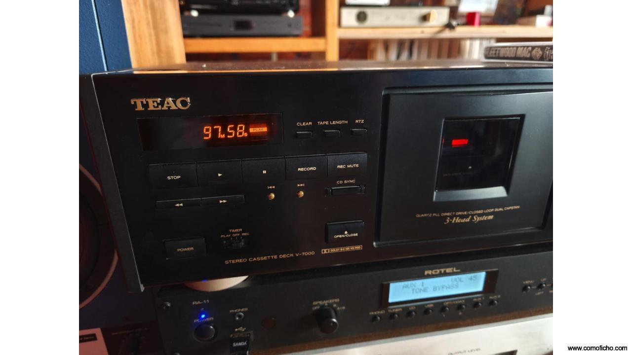 Pletina de Casette TEAC  V-7000