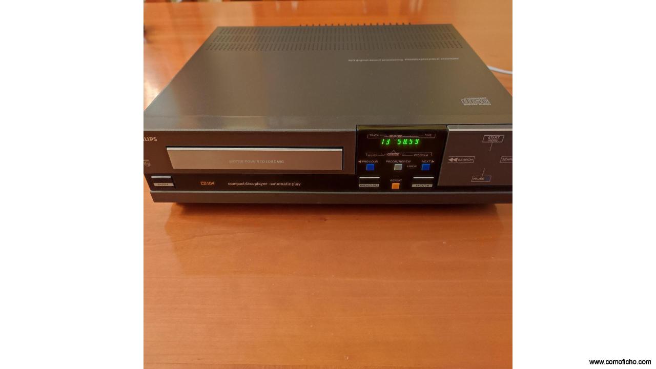 Reproductor CD Philips 104