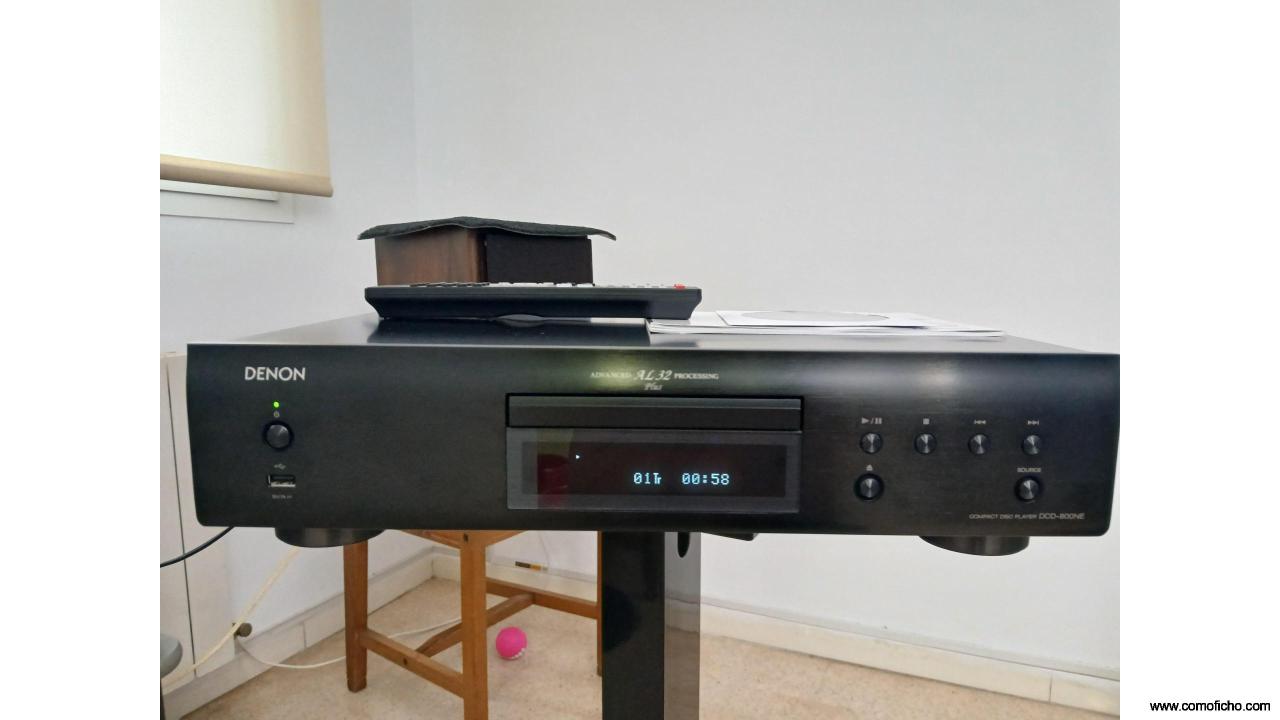 Reproductor cds Denon dcd800ne