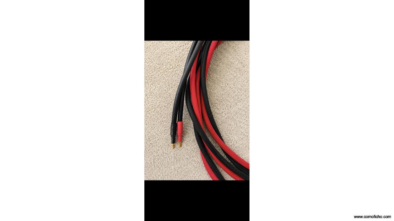 Cables altavoz Chord Signature 2x2,5