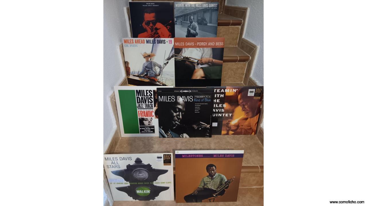 Lote vinilos Miles Davis