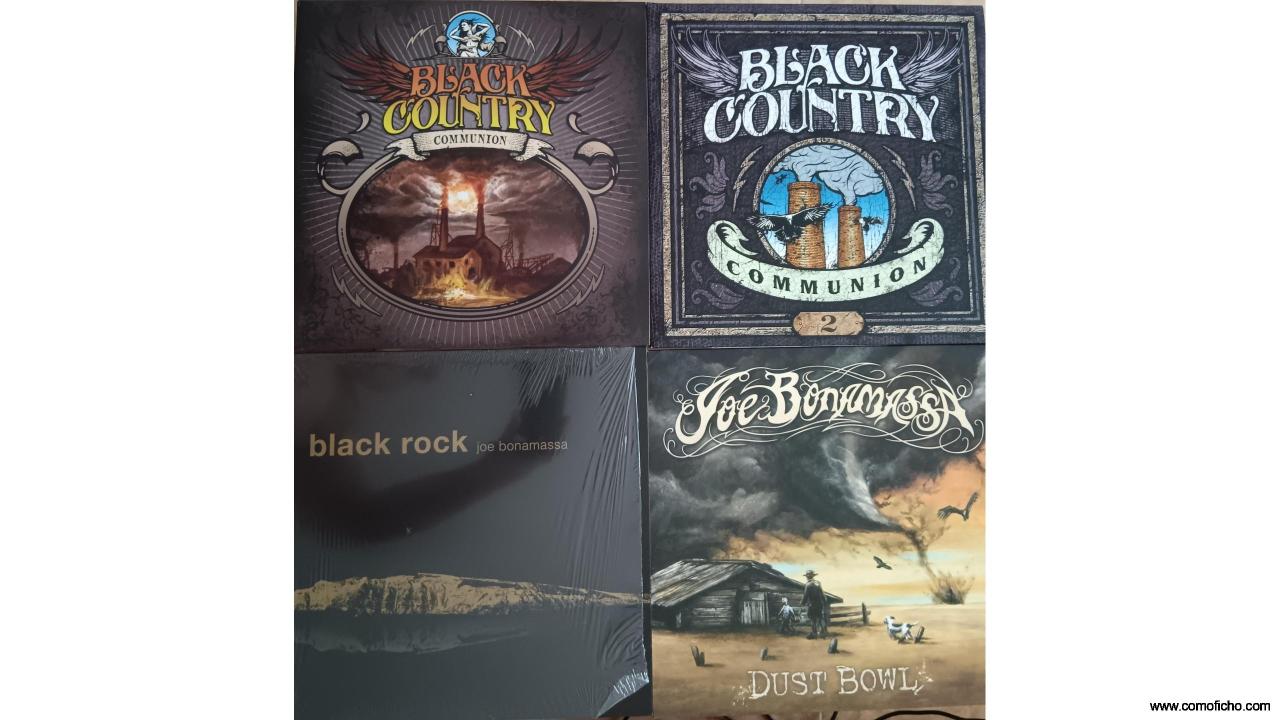 Lote de 4 Vinilos de Joe Bonamassa