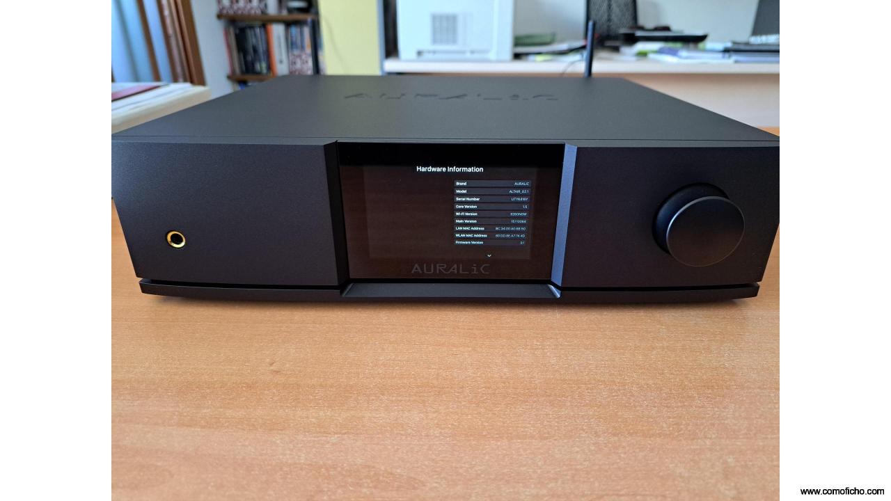 AURALIC ALTAIR G2.1 STREAMER/DAC/PREVIO