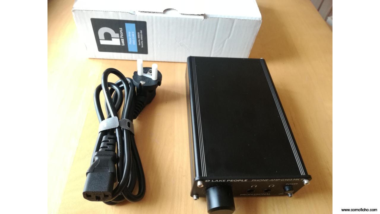 Amplificador auriculares Lake People G103-S MKII
