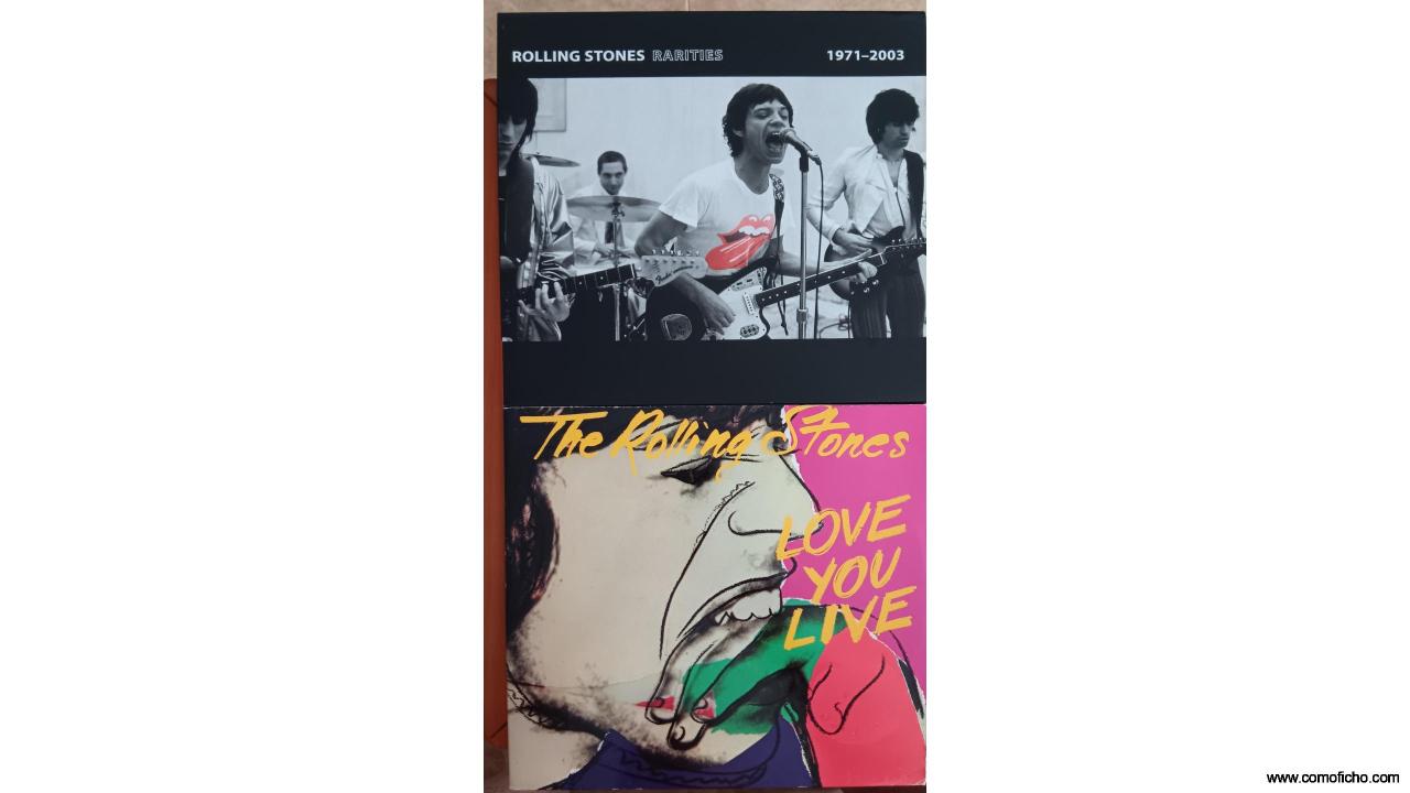 Lote 3 Vinilos Rolling Stones (Incluye Rarities 1971-2003 Impecable)