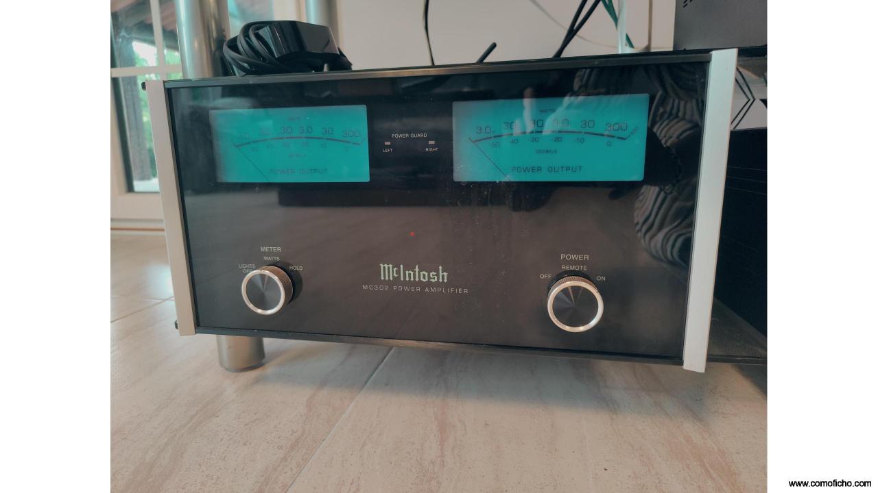 amplificador etapa mcintosh mc302