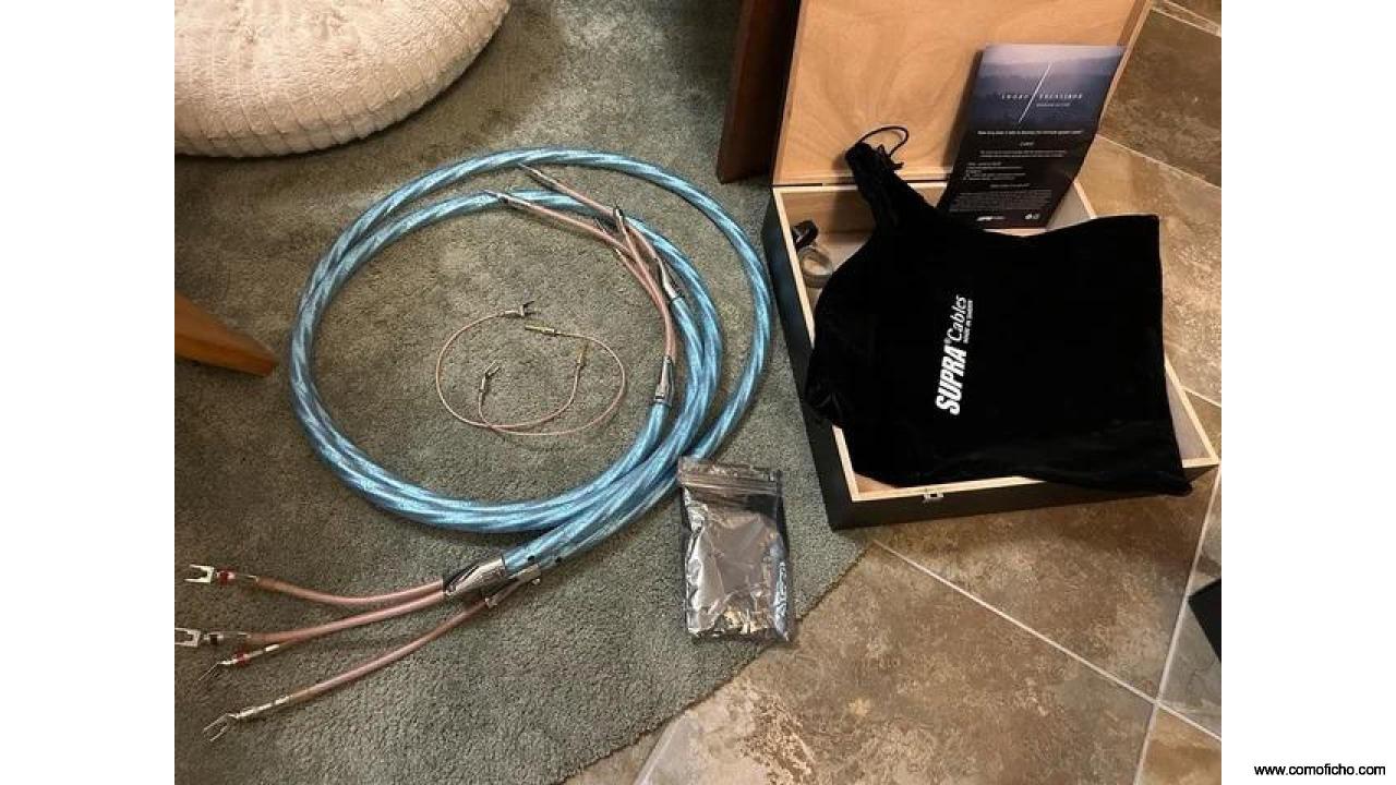 Supra Sword Excalibur 2m Cables Altavoz