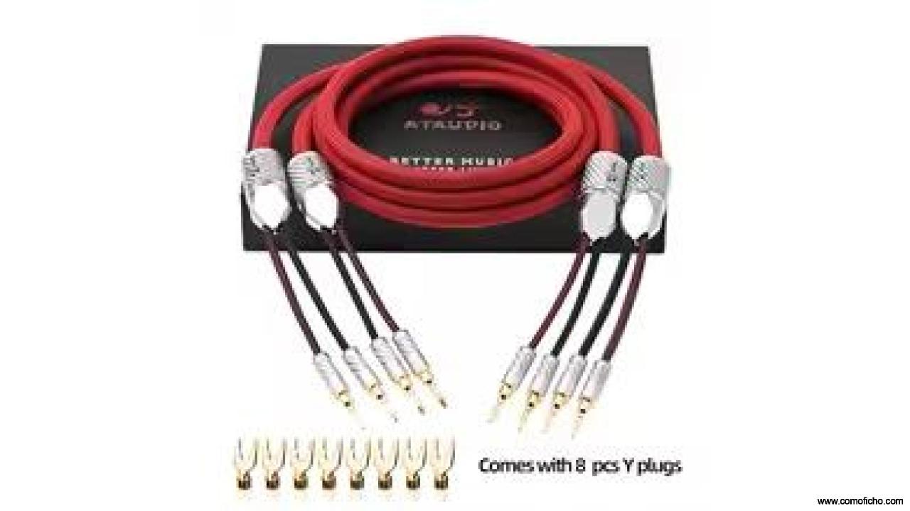 Cables de altavoz Ataudio Plata Pura 2x2,5m
