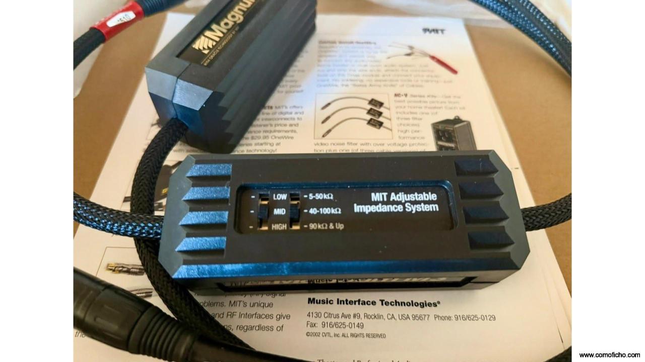 MIT Magnum M3ic XLR (pareja)