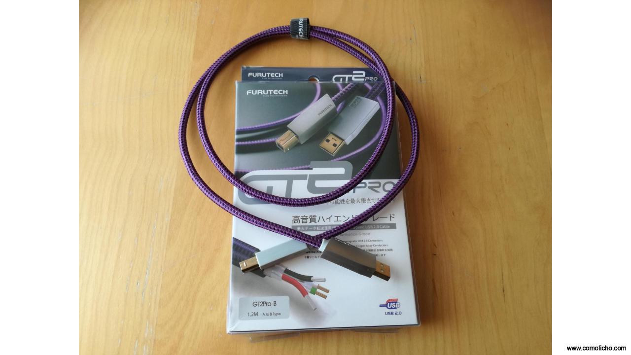 Cable USB Furutech GT2Pro. 1,2metros.