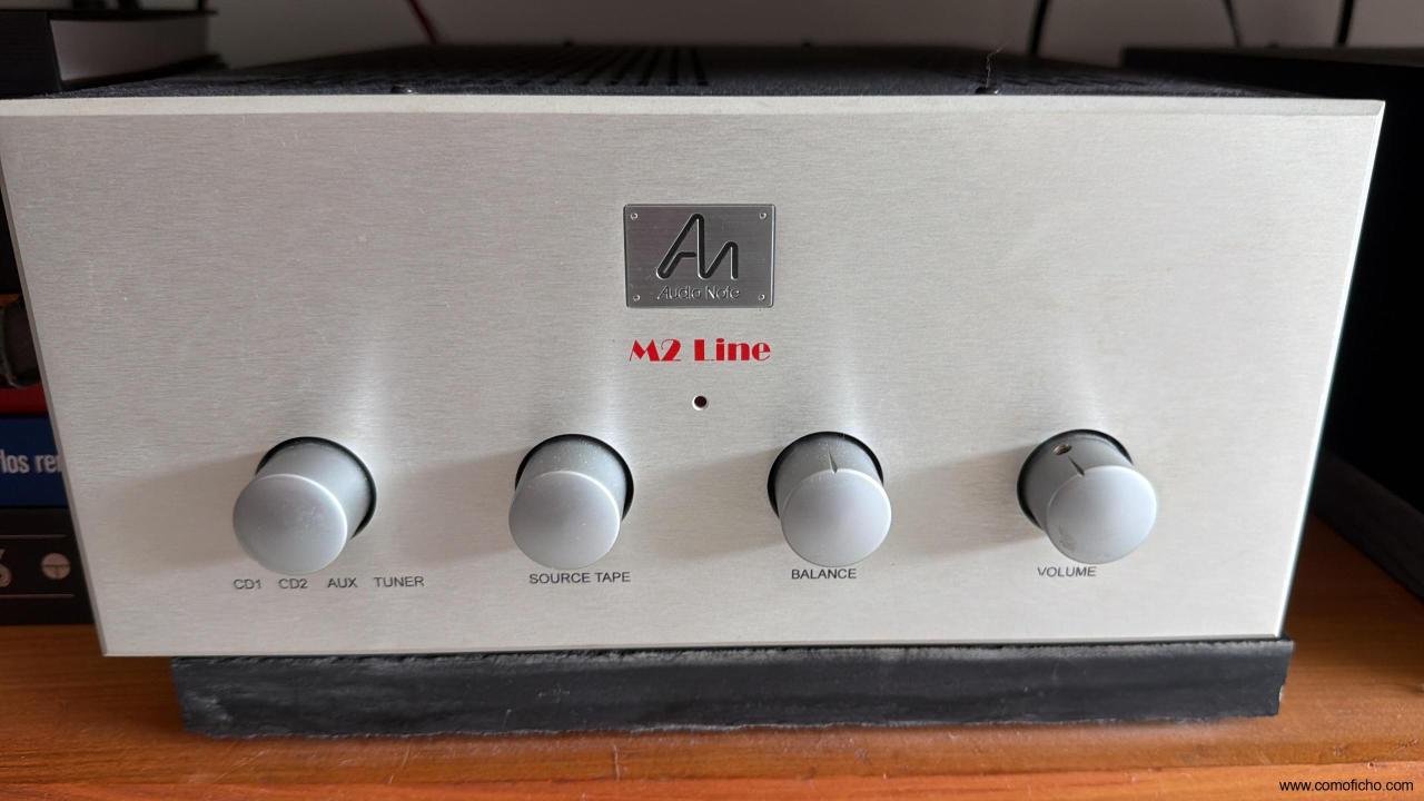 Audio Note M2 Line