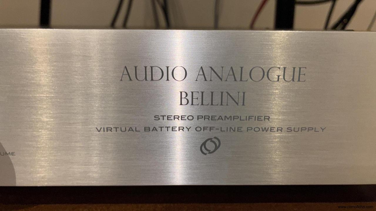 Audio Analogue Bellini Virtual Battery