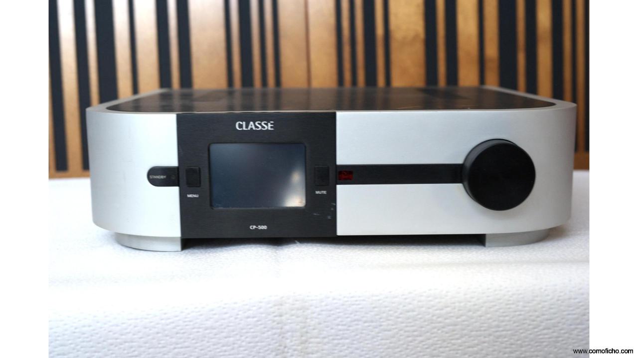 Preamplicador CLASSÉ CP-500 con phono MM y MC