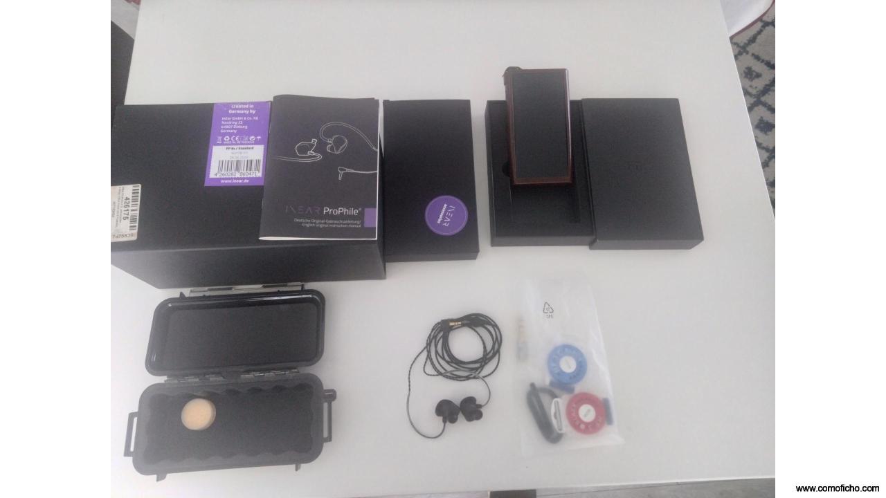 Inear ProPhile PP8s/Standard+FiiO M15