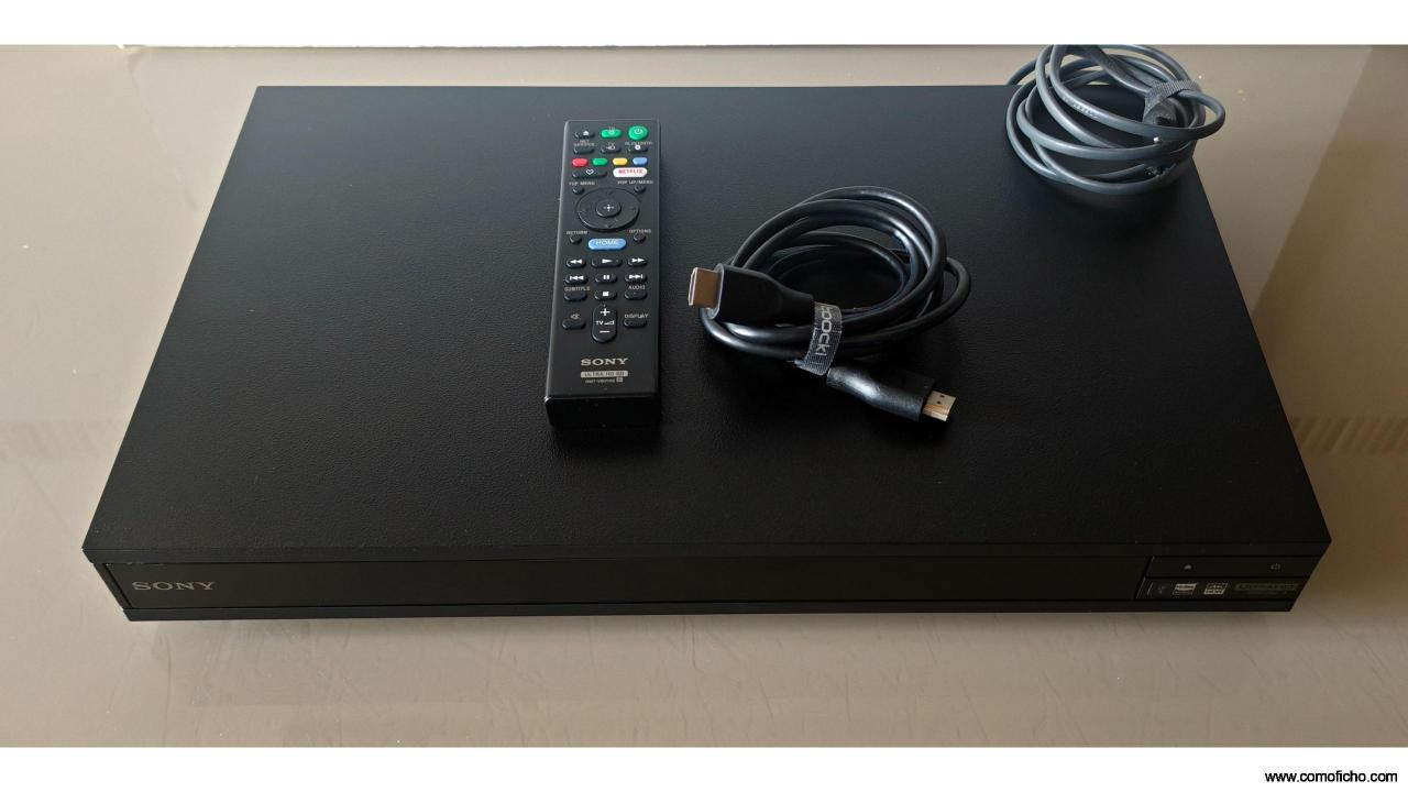 Reproductor Blu-ray 4K Ultra HD Sony UBP-X800