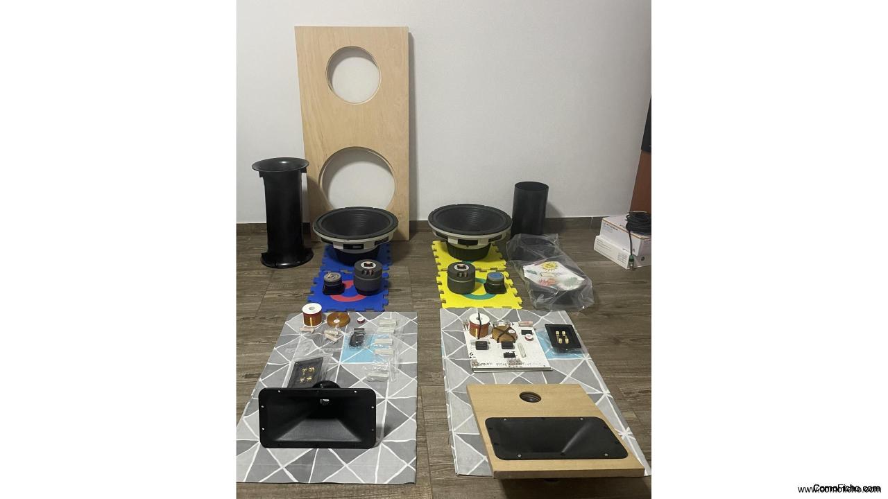 Proyecto altavoces sin terminar