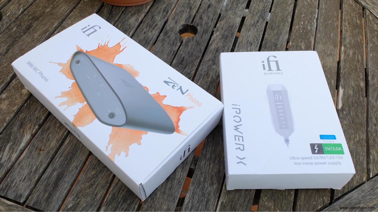 IFI ZEN PHONO (1) + IFI iPOWER X (5V)